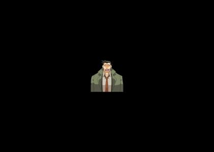 Gumshoe Can't Stop Laughing!