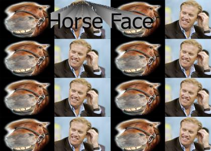 John Elway has a Horse Face
