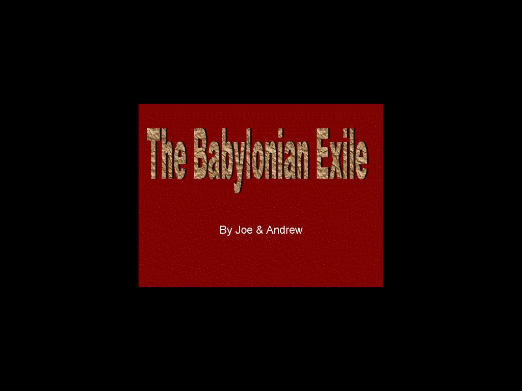 babylonianexile