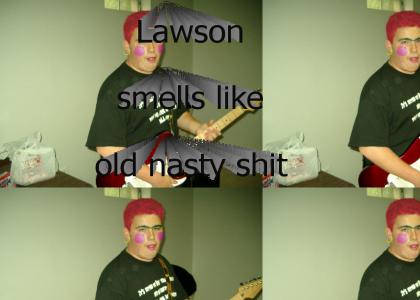 Lawson smells like shit