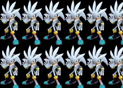 Silver the Hedgehog- a kick in the nuts