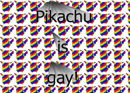 Pikachu is gay!