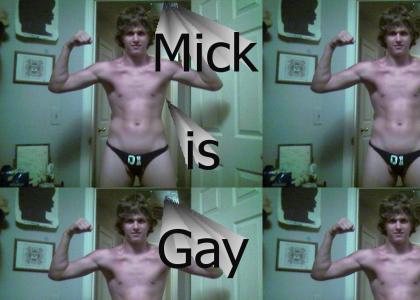 Mick is gay
