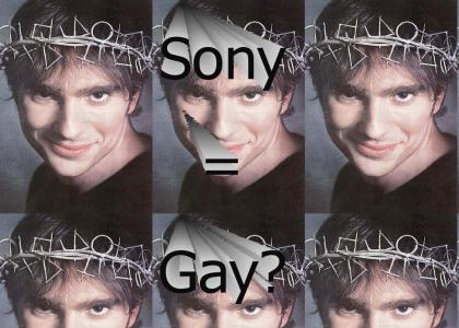 Sony = Gay?