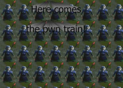 WoW Pwn train