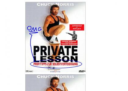 secret NAZI trainer DVD with CHUCK NORRIS!