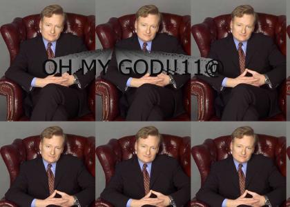 Conan... SITS IN A CHAIR!