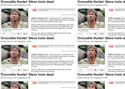 Steve Irwin Dead [Original]