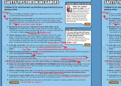 Safty Tips for Online Gaming