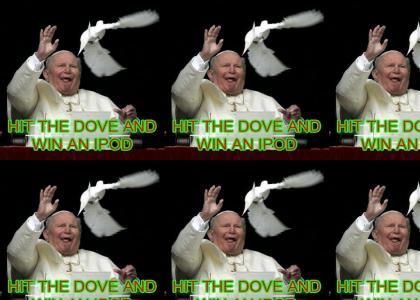 Hit the dove! Win an iPod!