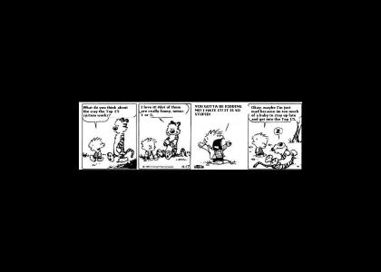 Calvin and Hobbs explain Top 15