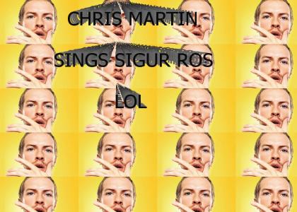 Chris Martin Sings Sigur Ros