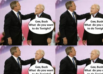 Cheney And The Bush!  (refresh)