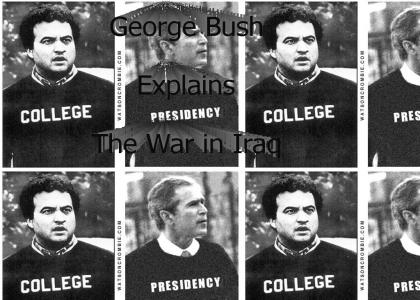 George Bush Finally Explains The War In Iraq