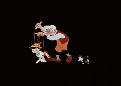 Pinocchio and Geppetto