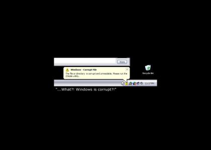 Windows Error?! NEVER!