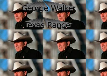 George Walker Bush Texas Ranger!