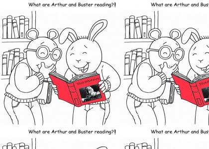 Naughty Arthur and Buster!