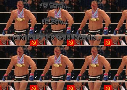 Fedor > Michael Phelps