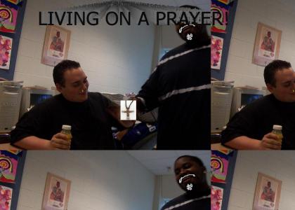 chris lives on prayers
