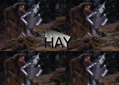 Rihanna & Jay-Z Teaches the Scarecrow about Hay