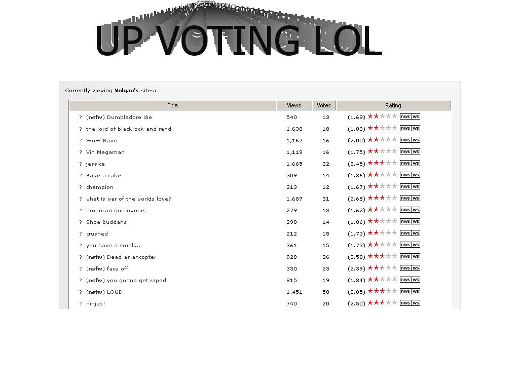 upvotinglol