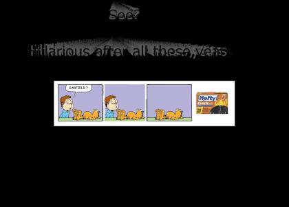 Proof that Garfield can be funny