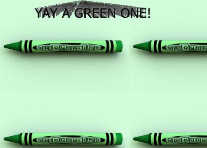 Yay a green one