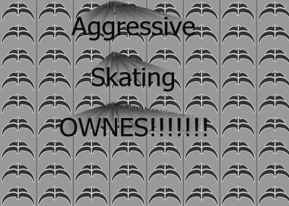 Aggressive skating is awesome!