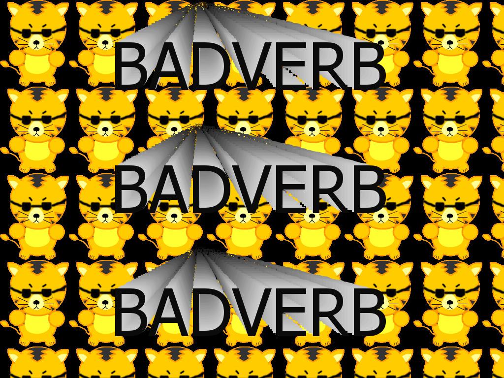 badverb