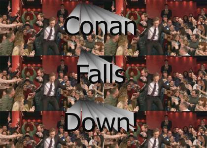 Conan hits the floor