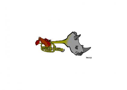 Rhino Trumpet Cardinal