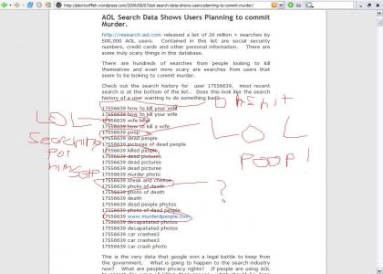 Man searches AOL to kill his wife!