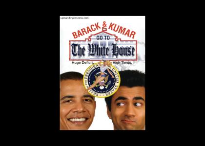 Barack and Kumar Go To The White House