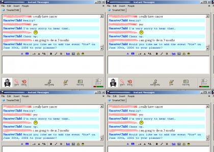 Smarterchild wants me to die