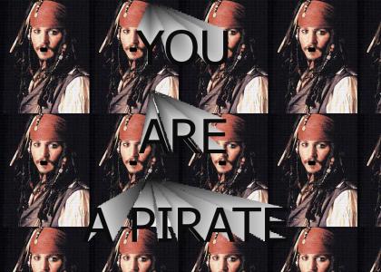 you are a pirate