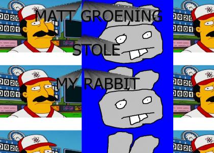 Matt Groening Stole My Rabbit