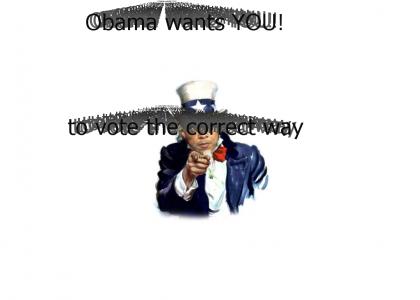Obama despises downvoters