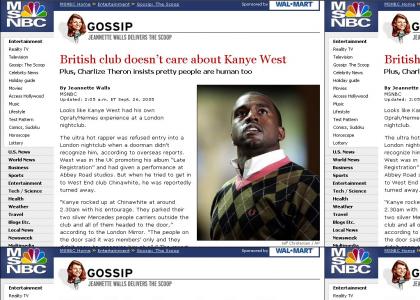 British Club Doesn't Care About Kanye West