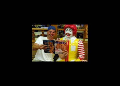 Ronald McDonald is a pervert