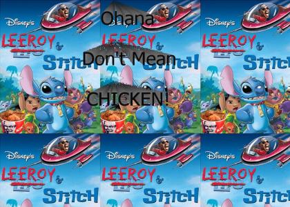 LEEROY and Stitch?!