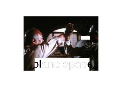 Mr. Miyagi wants Larusso's Blanc Spase