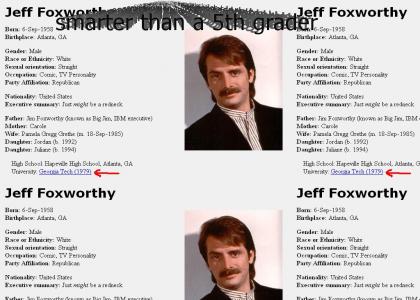 Jeff Foxworthy is...