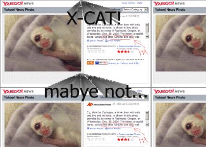 X-CAT! mabye not....