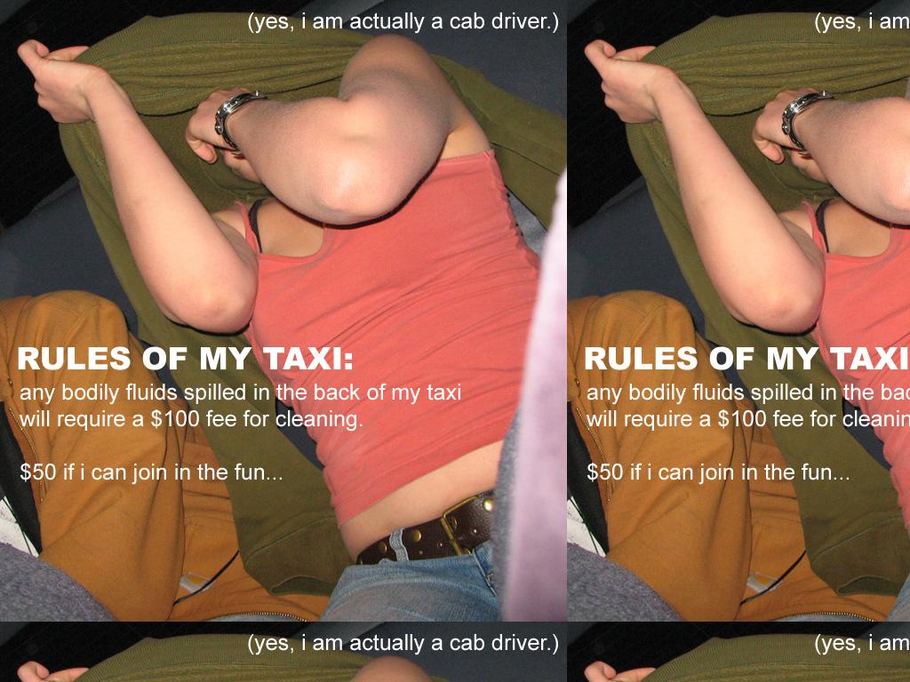 nosexinthetaxi