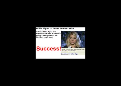 Billie Piper Leaves Dr WHO