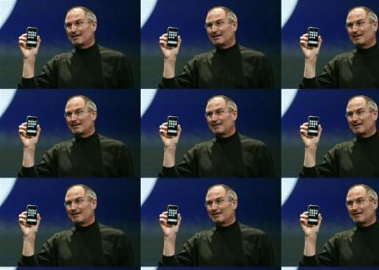 Crazed Steve Jobs Stares Into Your Soul