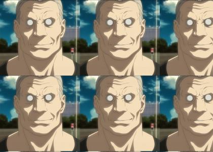 Batou Never Blinks!!