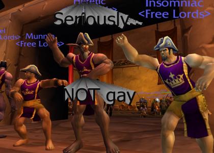 WoW is NOT gay!