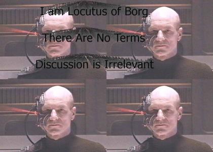 I am Locutus of Borg